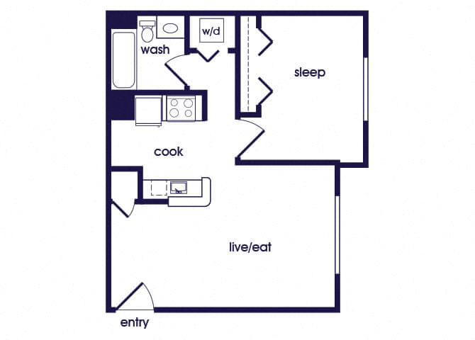 Suite A Floorplan